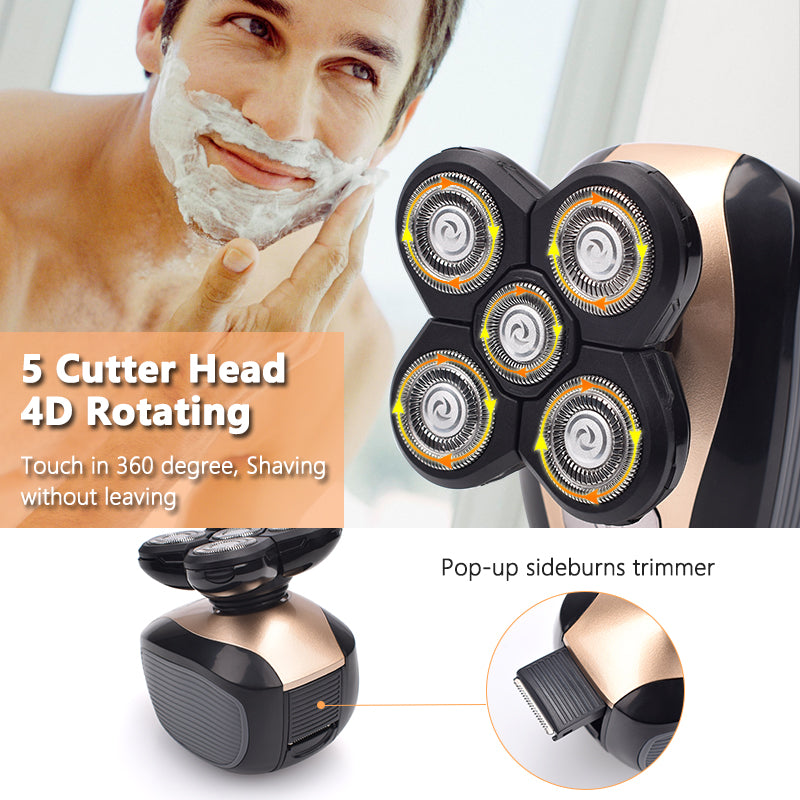 SmoothChic PrecisionPro™ 4D Stubble Shaver
